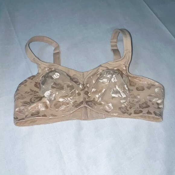 Wacoal Awareness Full Figure Seamless Wire Free Bra in Sand Size 40D - Picture 4 of 6